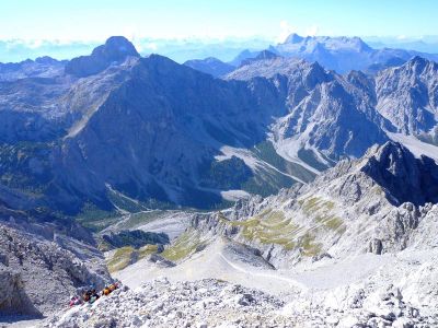 030-Blick ins Wimbachgries beim Abstieg von der Suedspitze